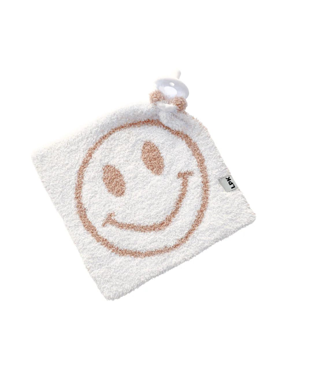 Smiley Plush Lovey | Latte - PREORDER