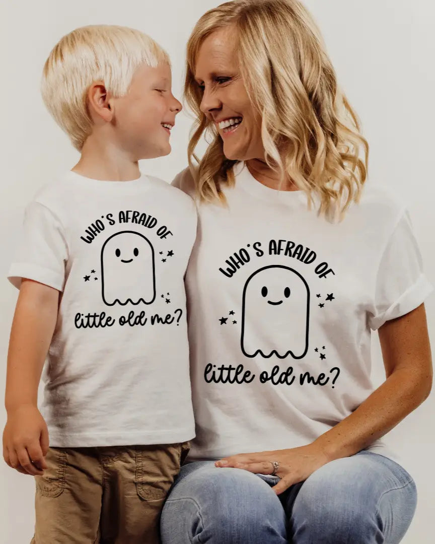 Cotton Bodysuit or Tee | Mama/Mini Who’s Afraid of Little Old Me? - PREORDER