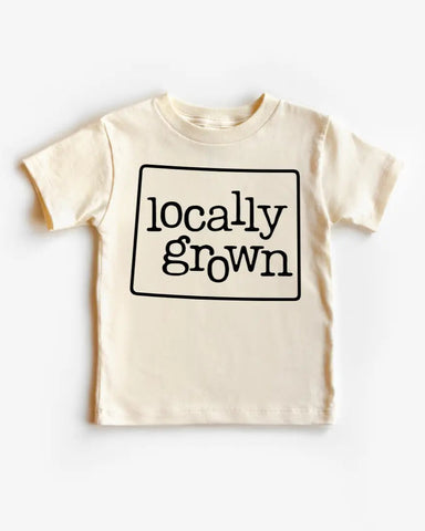 Locally Grown Cotton Bodysuit or Tee | Wyoming - PREORDER