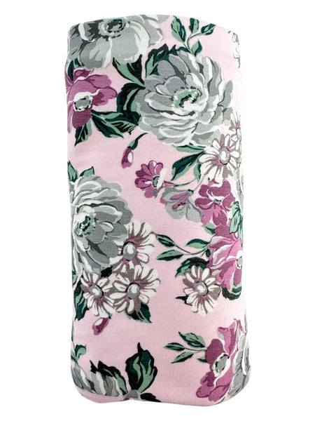Stretch Swaddle Blanket | Blissful Blossoms - PREORDER