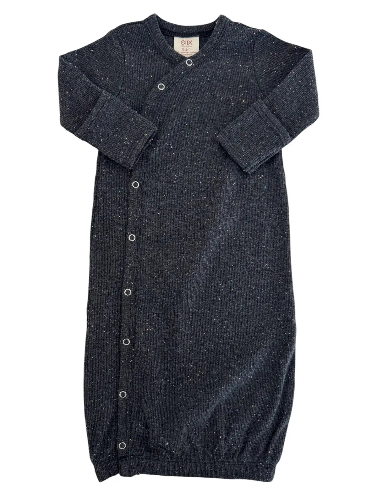 Speckle Gown | Charcoal - PREORDER