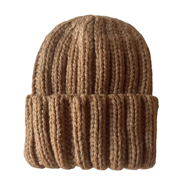 Baby's First Hat | Chunky Knit Tawny - PREORDER