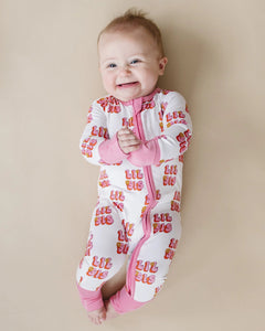 Bamboo Zip Romper | Lil Sis - PREORDER