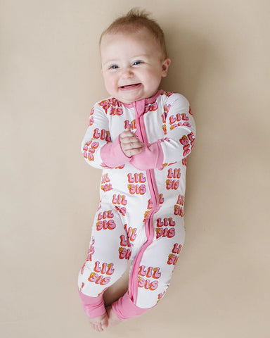 Bamboo Zip Romper | Lil Sis - PREORDER