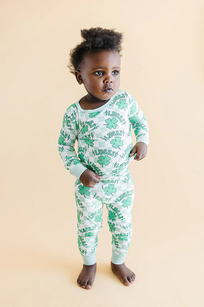 Bamboo Top & Pants Set | Lucky Shamrock - PREORDER
