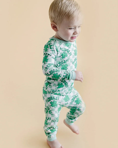Bamboo Top & Pants Set | Lucky Shamrock - PREORDER