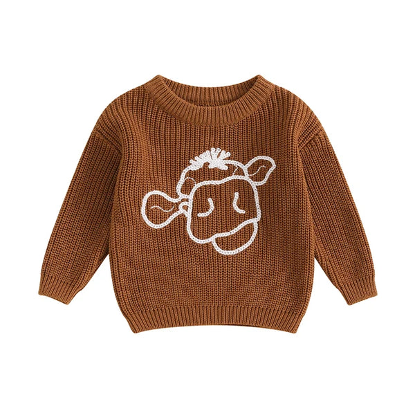 MOOOdy Knit Sweaters (2 Colors) - PREORDER