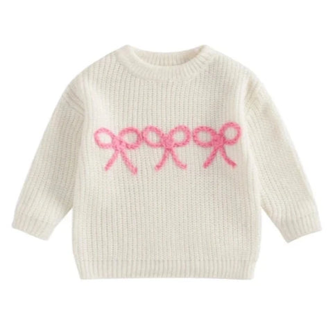 Perfect Bows Knit Sweaters (3 Colors) - PREORDER