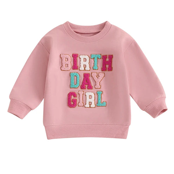 Birthday Girl Pullovers (2 Colors) - PREORDER