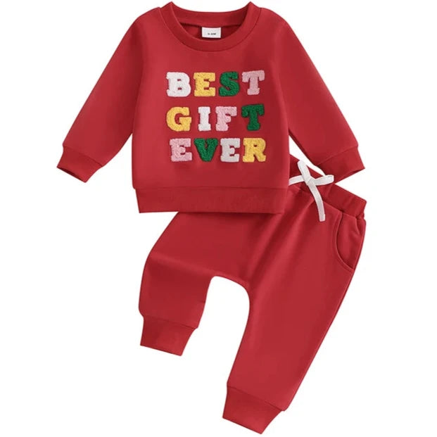 Best Gift Ever Jogger Outfit - PREORDER