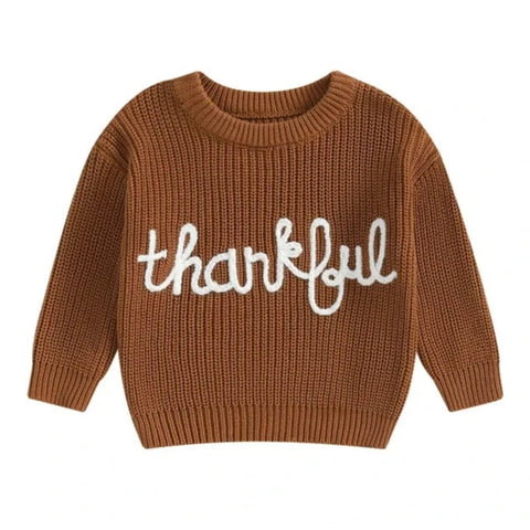 Thankful Knit Sweater - PREORDER