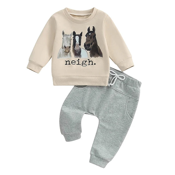 Neigh Jogger Outfits (2 Colors) - PREORDER