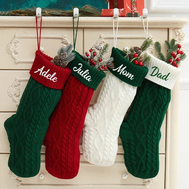 Thread *CUSTOM* Christmas Stockings (9 Colors) - PREORDER