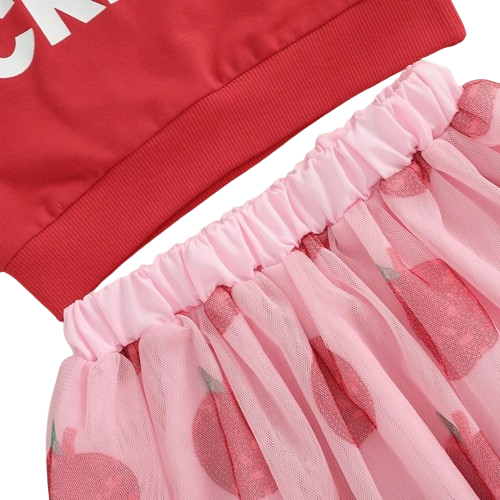 Apple Picking Crew Tutu Skirt Outfit - PREORDER