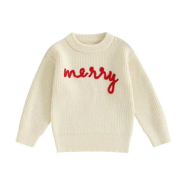 Merry Knit Sweaters (2 Colors) - PREORDER