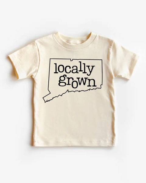 Locally Grown Cotton Bodysuit or Tee | Connecticut - PREORDER