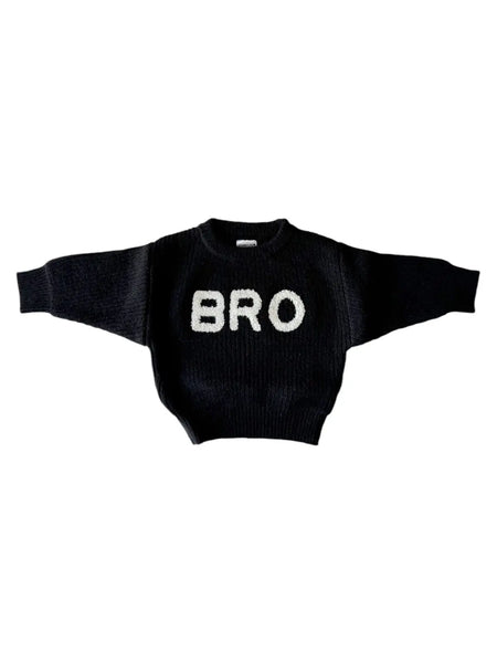 Bro Knit Sweater | Obsidian - PREORDER