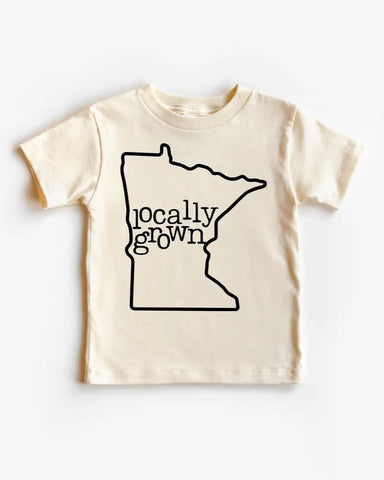 Locally Grown Cotton Bodysuit or Tee | Minnesota - PREORDER