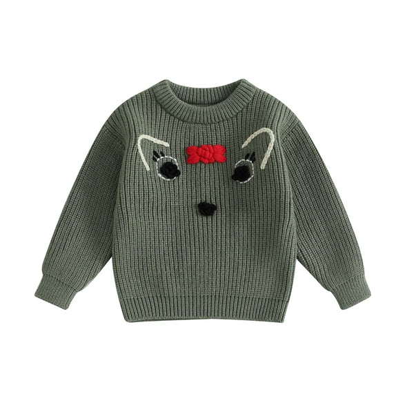 Girly Deer Sweaters (3 Colors) - PREORDER