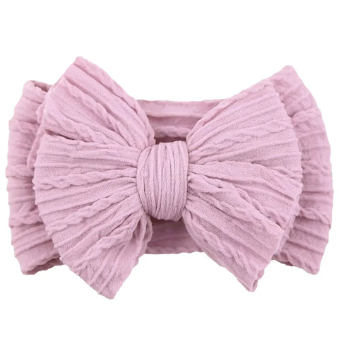 Cable Bow | Soft Violet - PREORDER