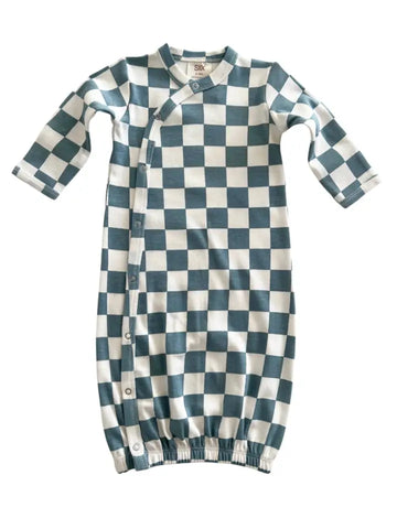 Gown | Blueberry Muffin Checkerboard - PREORDER