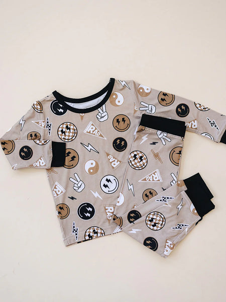 Bamboo Top & Pants Set | Latte Rad Vibes - PREORDER