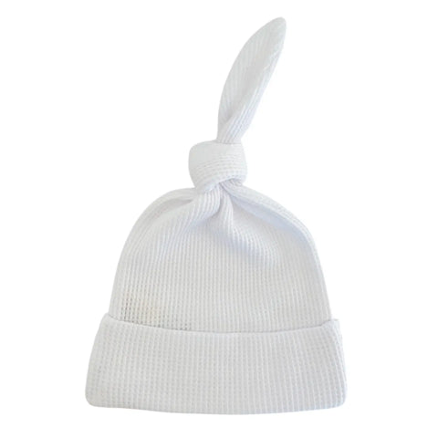 Waffle Knot Beanie | Lucent White - PREORDER