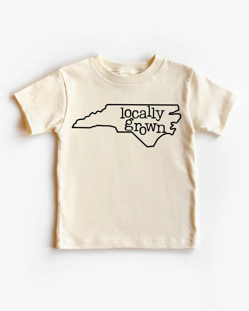 Locally Grown Cotton Bodysuit or Tee | North Carolina - PREORDER