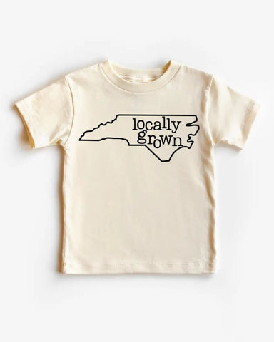 Locally Grown Cotton Bodysuit or Tee | North Carolina - PREORDER