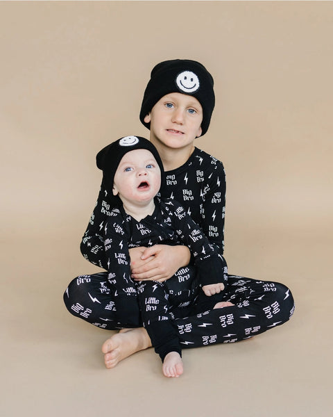 Bamboo Zip Romper | Lil Bro - PREORDER