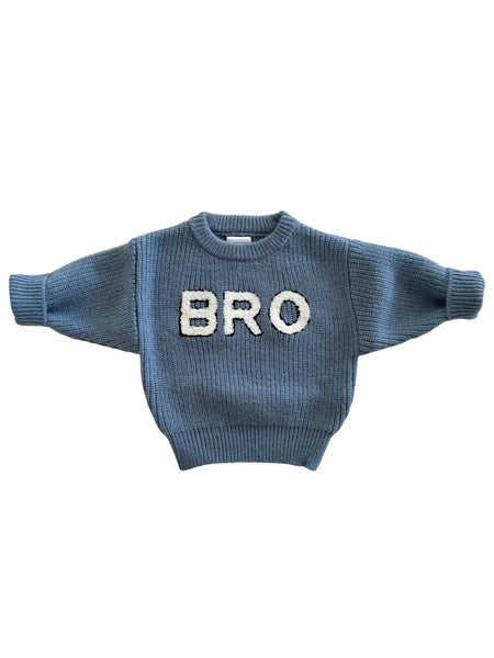 Bro Knit Sweater | Slate - PREORDER