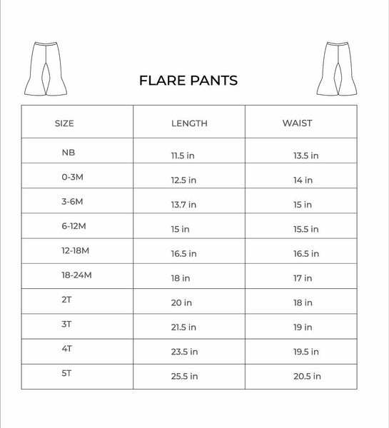 Checkered Flare Pants | Latte - PREORDER
