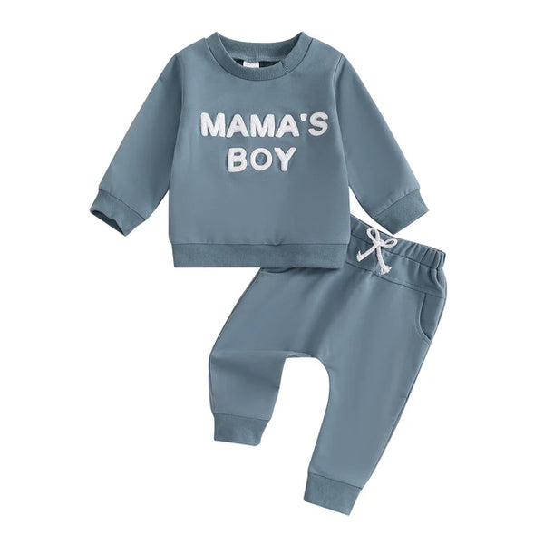 Mamas Boy Jogger Outfits (4 Colors) - PREORDER