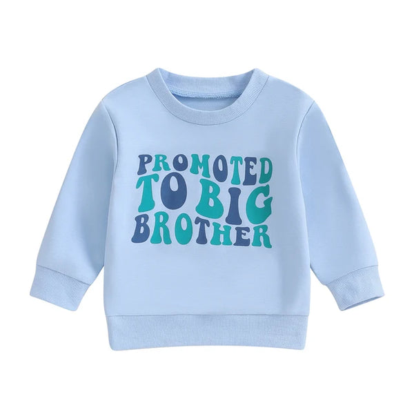 Promoted to Big Sister & Brother Pullovers - PREORDER