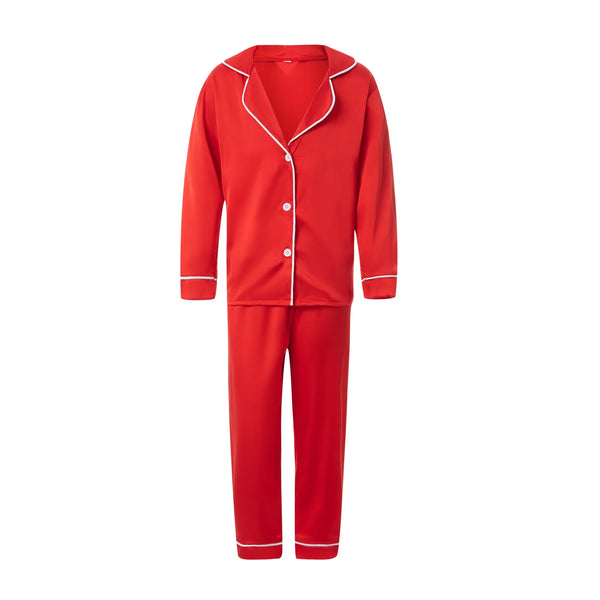 Solid Red Matching Pajamas - PREORDER