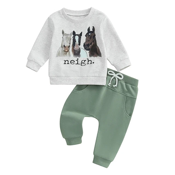 Neigh Jogger Outfits (2 Colors) - PREORDER