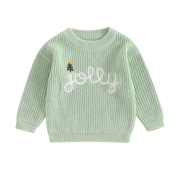 Jolly Christmas Tree Knit Sweaters (3 Colors) - PREORDER