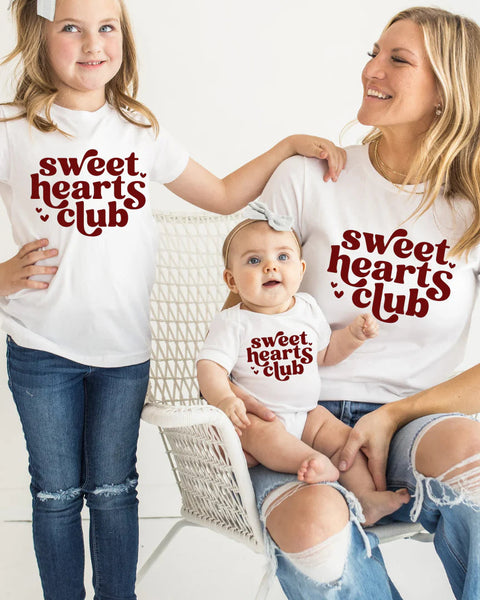 Cotton Bodysuit or Tee | Sweethearts Club - PREORDER