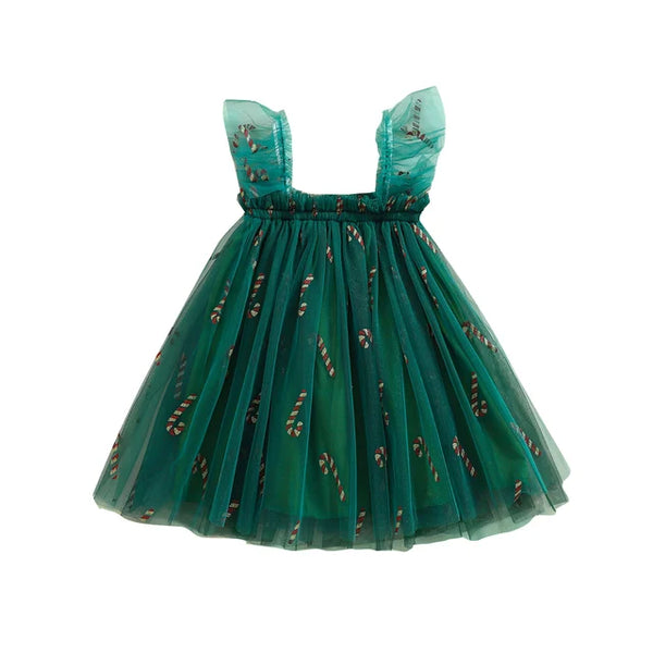 Candy Canes Tutu Dresses (2 Colors) - PREORDER