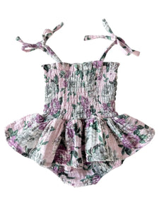 Bubble w/ Skirt Romper | Blissful Blossoms - PREORDER
