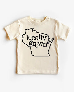Locally Grown Cotton Bodysuit or Tee | Wisconsin - PREORDER