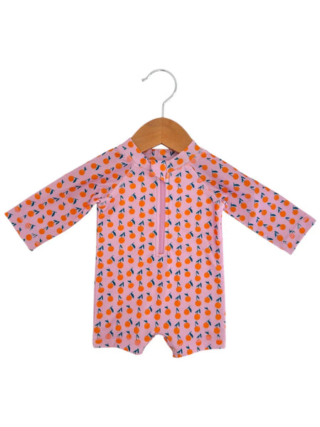 Sonny Rashguard Swimsuit | Oranges - PREORDER