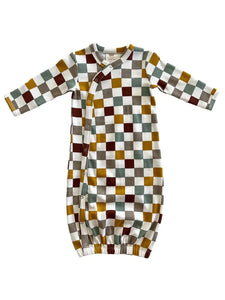 Gown | Cannoli Checkerboard - PREORDER