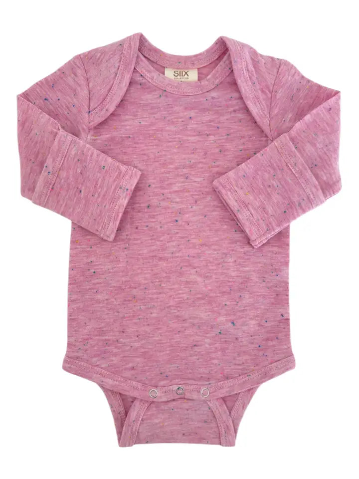 Long Sleeve Bodysuit | Pink - PREORDER