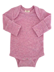 Long Sleeve Bodysuit | Pink - PREORDER