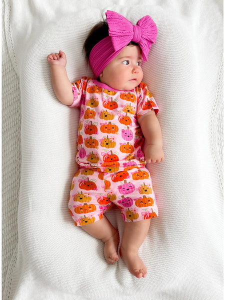 Top & Shorts Set | Pumpkin Girlies - PREORDER