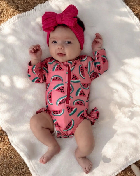 Skipper Rashguard Swimsuit | Watermelons - PREORDER