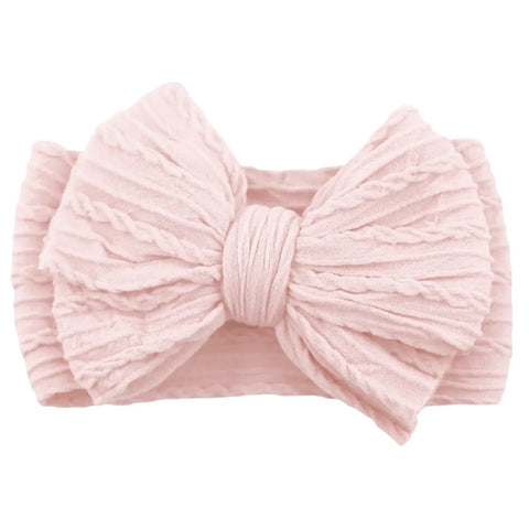 Cable Bow | Barely Blush - PREORDER