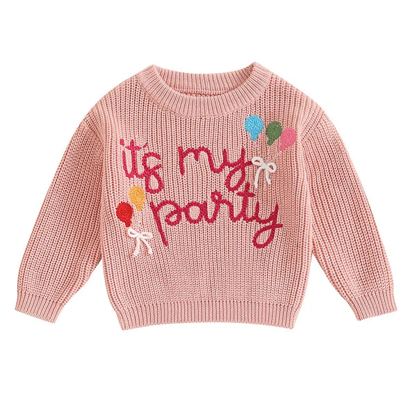 Its My Party Sweaters (3 Colors) - PREORDER