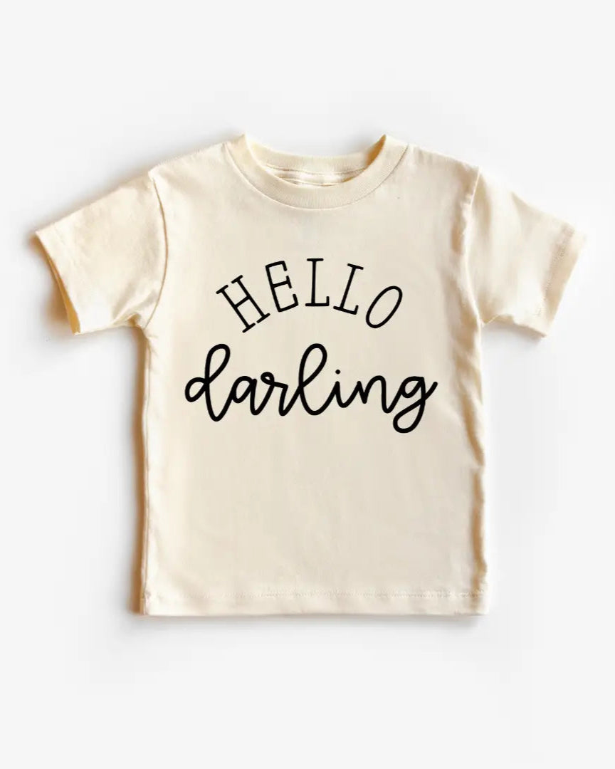 Cotton Bodysuit or Tee | Hello Darling - PREORDER